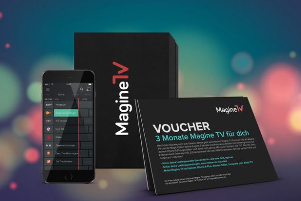 GQ - Magine TV Premium Kit & IPhone 6 plus Gewinnspiel