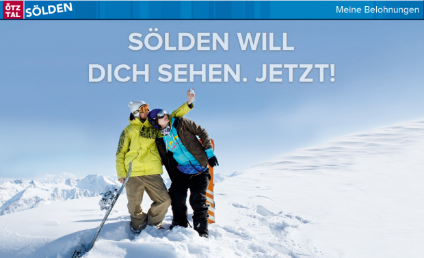 Sölden Selfie Wintersaison 2015 Gewinnspiel