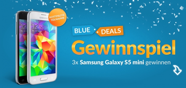 BlueDeals Samsung Galaxy S5 Gewinnspiel
